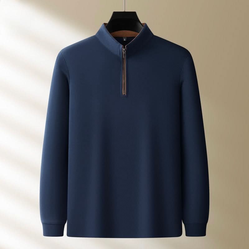 Jason quarter-zip pullover - detail view