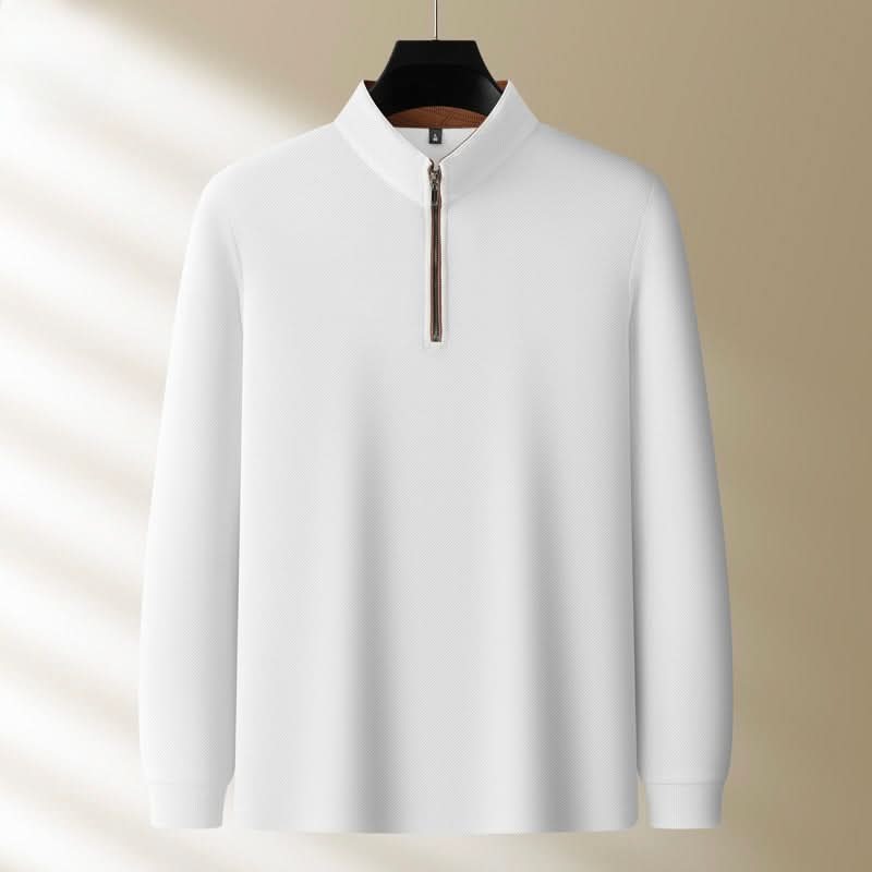 Jason quarter-zip pullover - side view