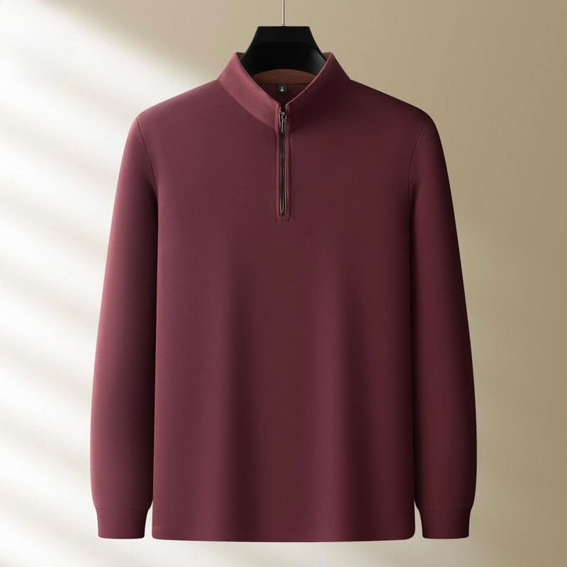 Jason quarter-zip pullover - styled outfit