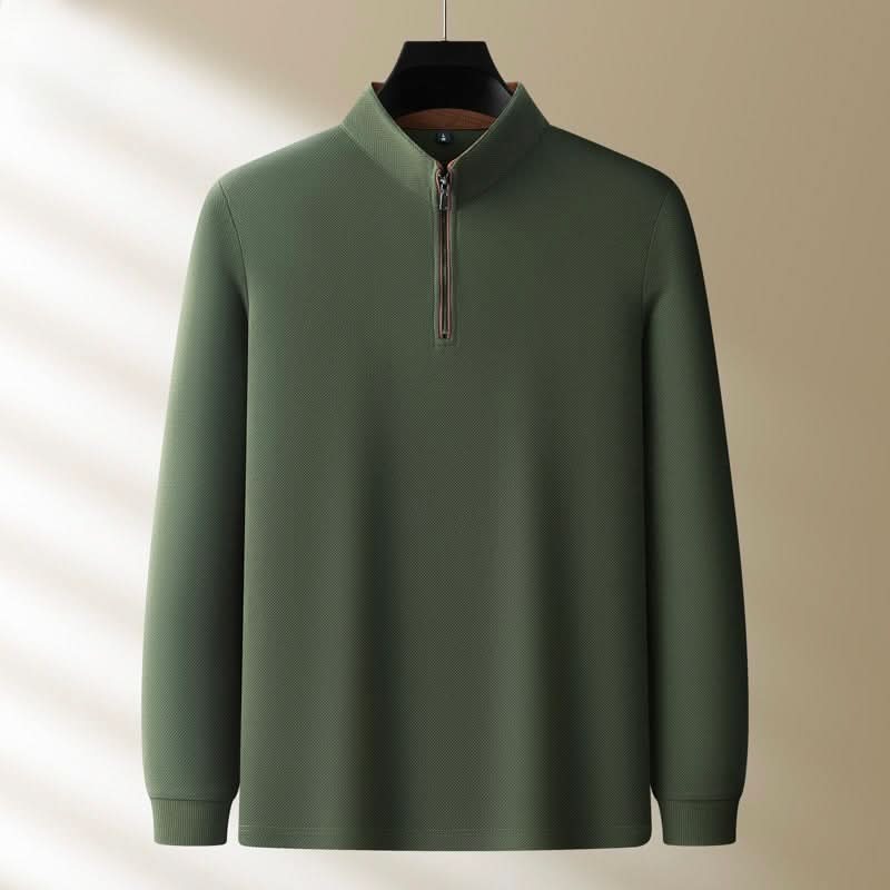 Jason quarter-zip pullover - full look