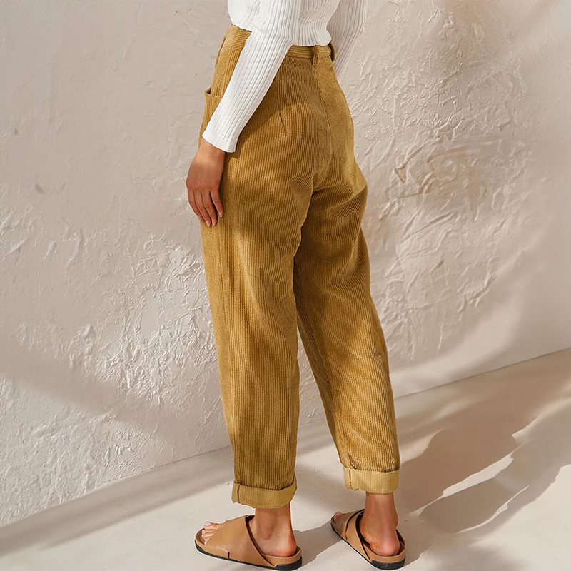Josephine corduroy wide leg pants - color options