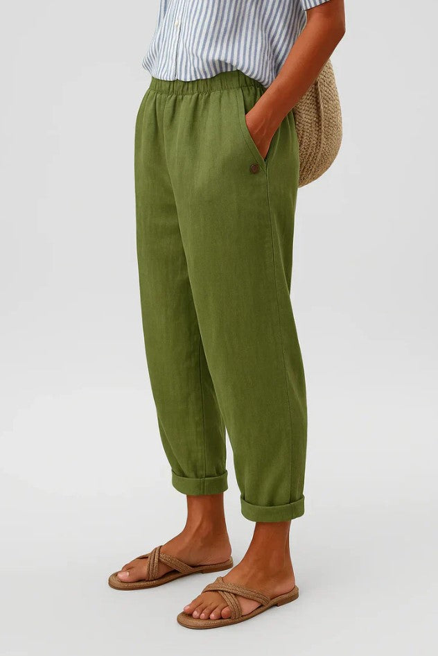 Josie everyday trousers - waistband detail