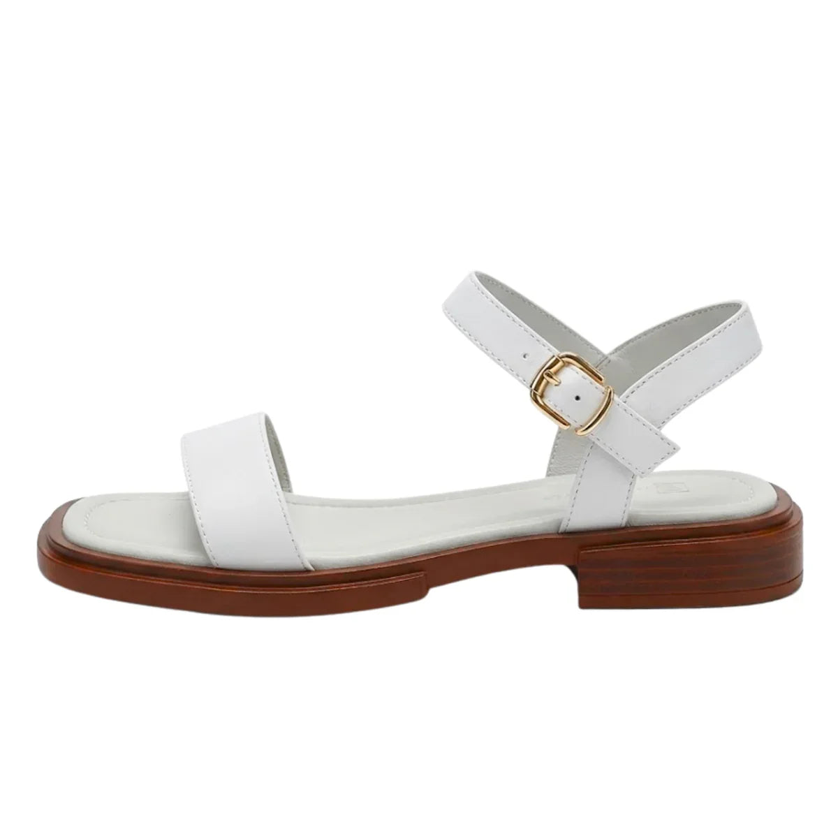 Joyce orthopedic summer sandals ankle strap - color White 2