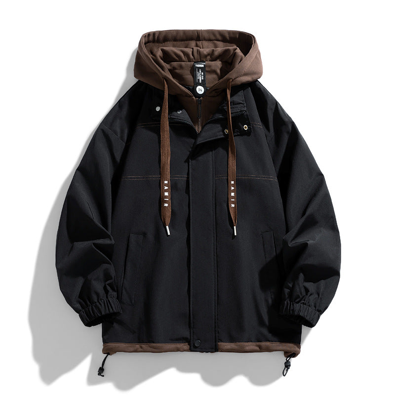 Kaito | Layered Two-Tone Jacket