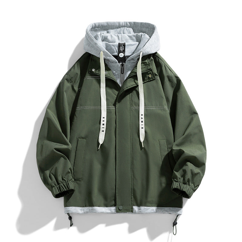 Kaito | Layered Two-Tone Jacket