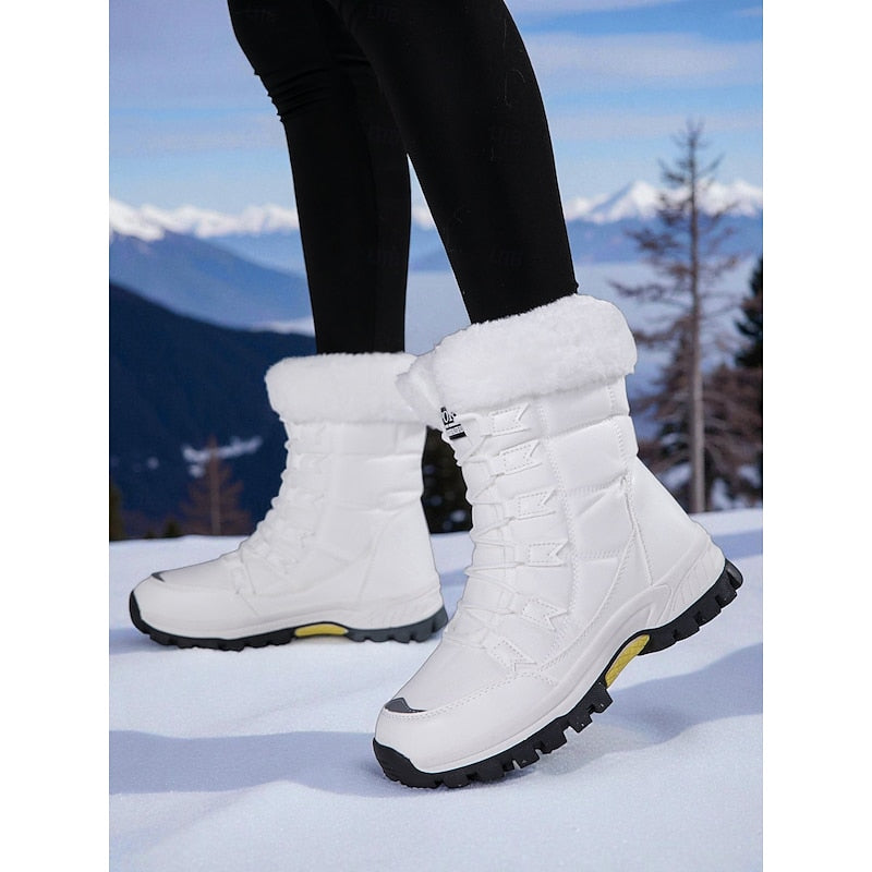 Katalina | Cozy Lace-Up Snow Boots
