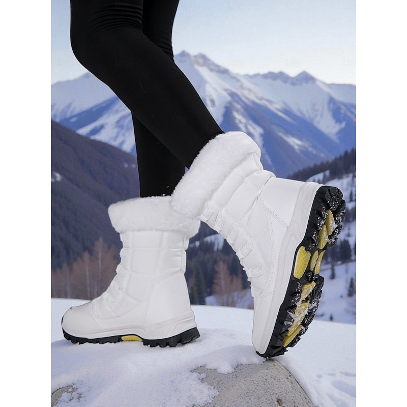 Katalina | Cozy Lace-Up Snow Boots
