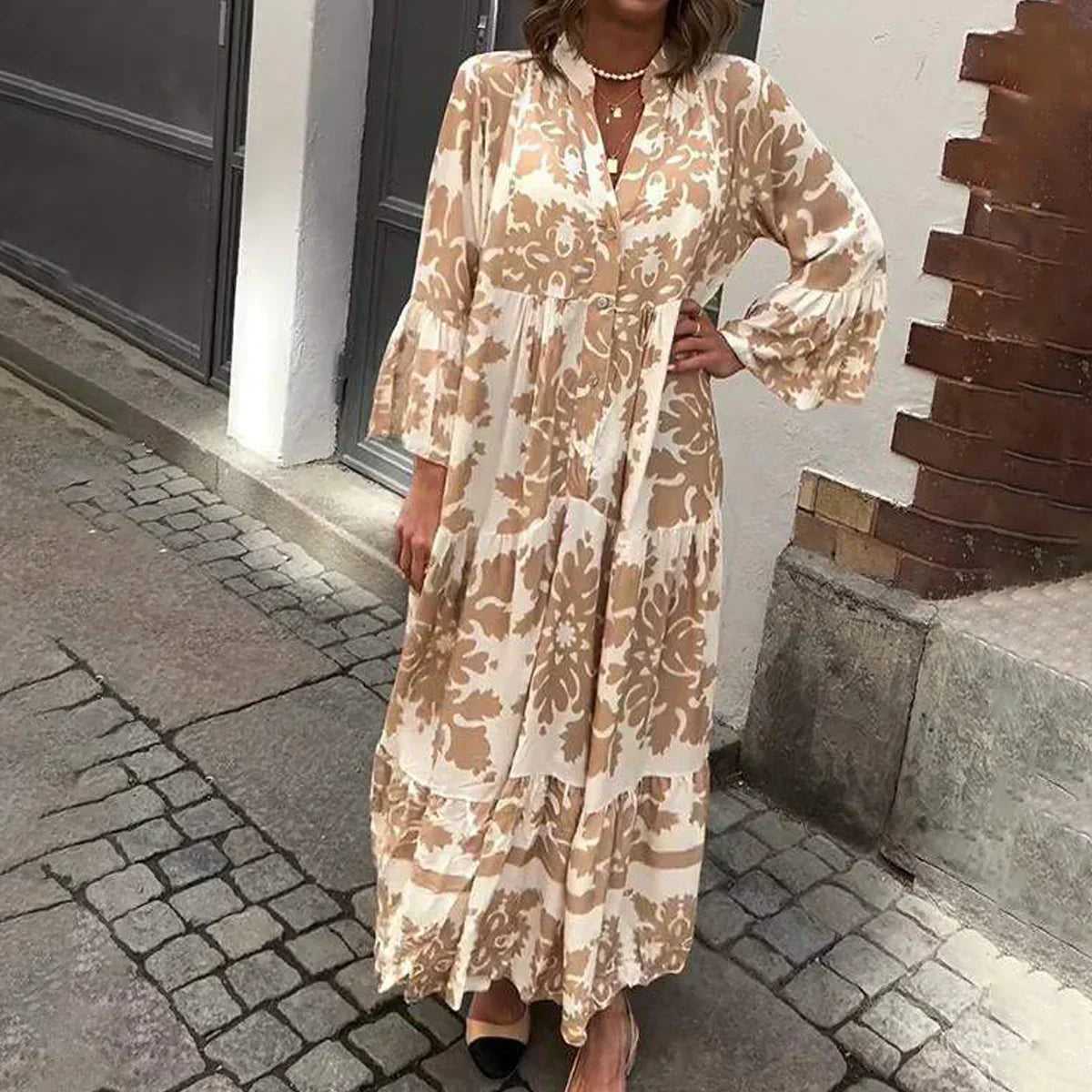 Kelsey | Women's Floral Midi Dress