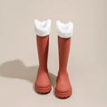 Kestrelle | Plush-Lined Knee-High Rain Boots