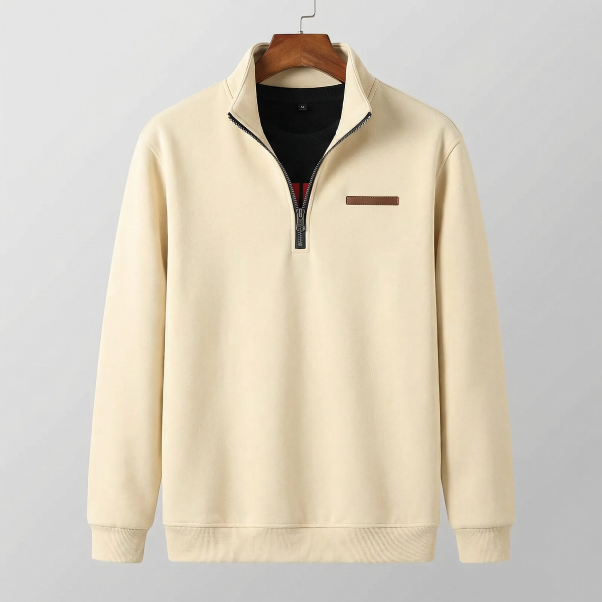 Kevin fleece sweatshirt - front view