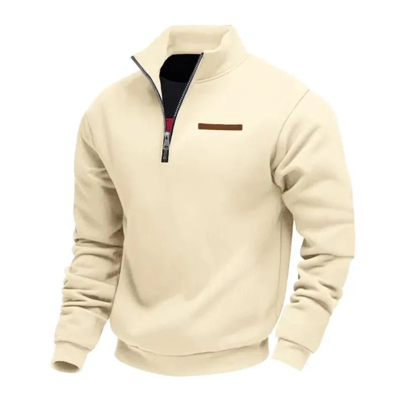 Kevin fleece sweatshirt - styled outfit