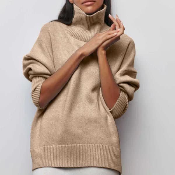 Laura | Oversized Turtleneck Sweater