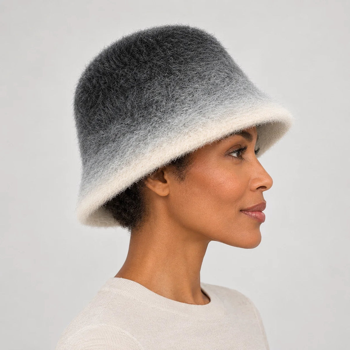 Leofric | Rabbit Fur Bucket Hat
