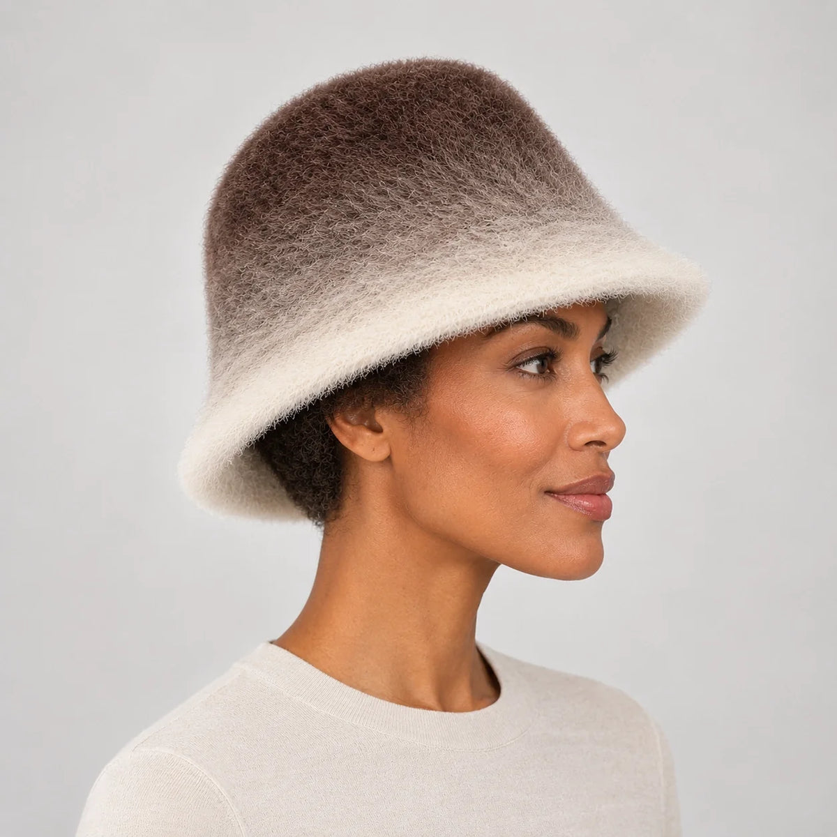 Leofric | Rabbit Fur Bucket Hat