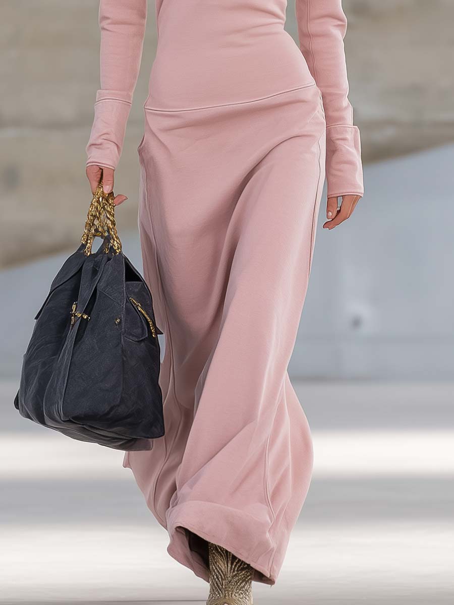 Leona | Hooded Zip Front Maxi Dress