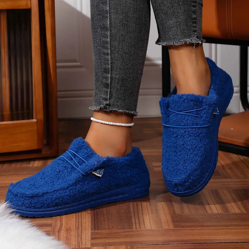 Liesel | Cozy Teddy Fleece Slippers