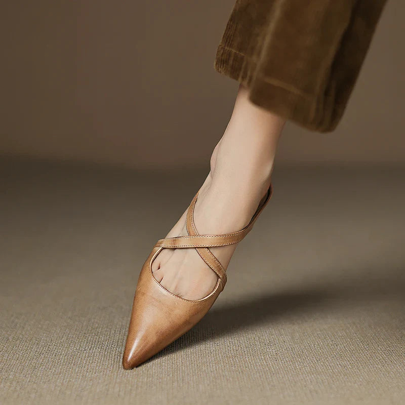 Livia | Genuine Leather Mules