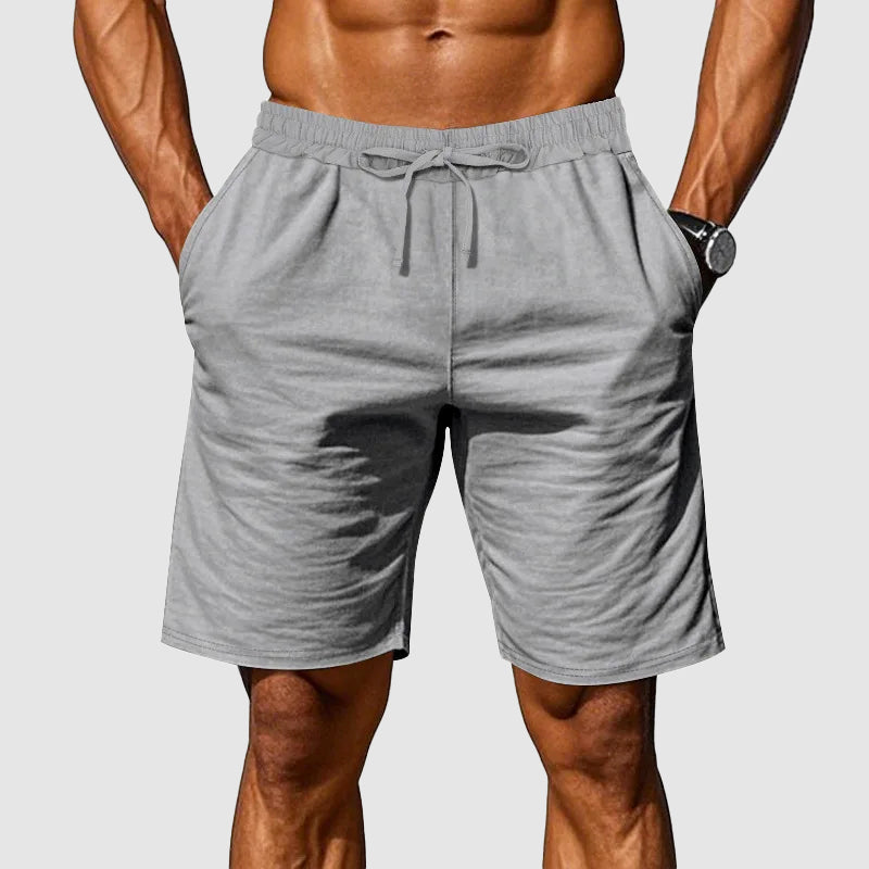 Luca | Cotton Elastic Waist Shorts