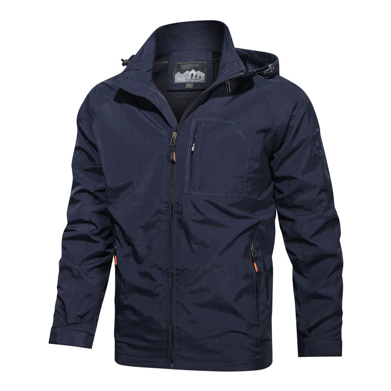 Lucas all-weather jacket - side view