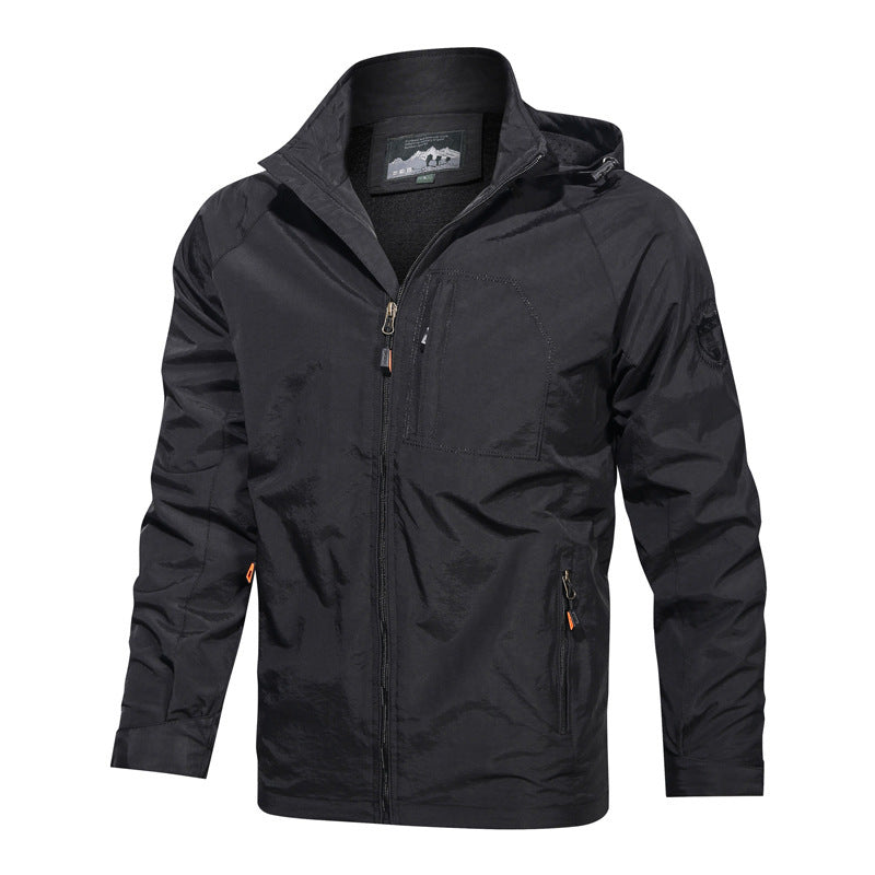 Lucas all-weather jacket - back view