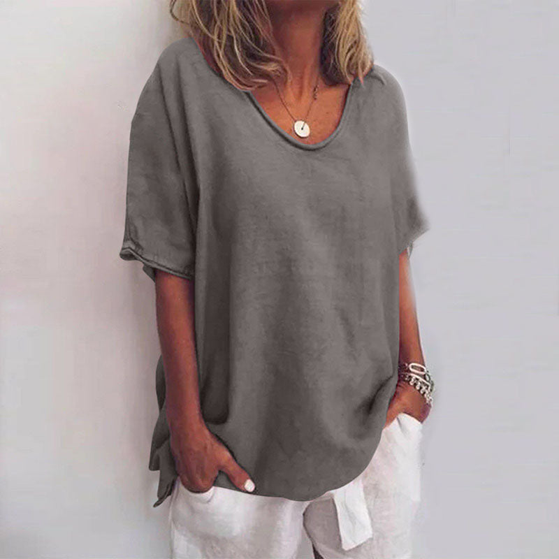 Lydia | Relaxed Fit Oversized Everyday Blouse