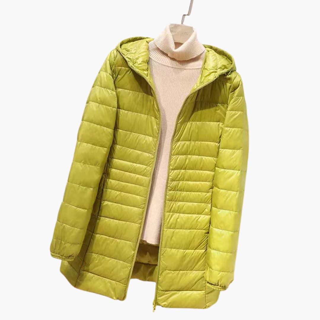 Madeline hooded puffer jacket - full look 1