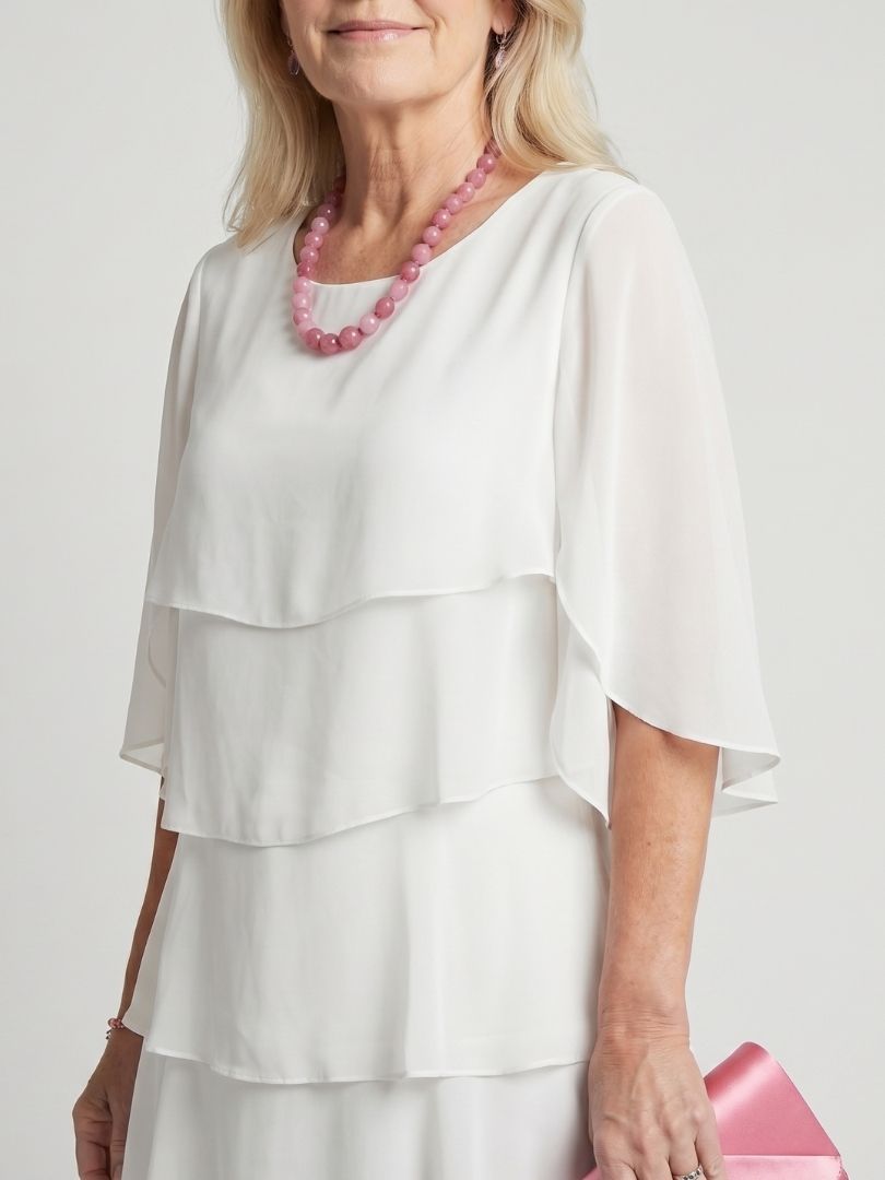 Madison | Women's Tiered Midi Dress