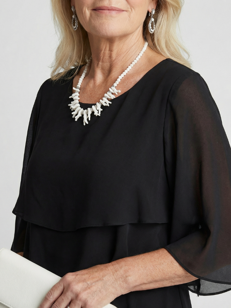 Madison | Women's Tiered Midi Dress