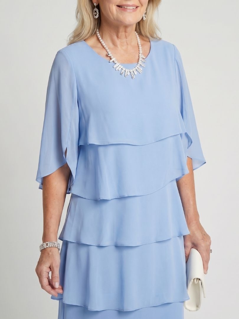 Madison | Women's Tiered Midi Dress