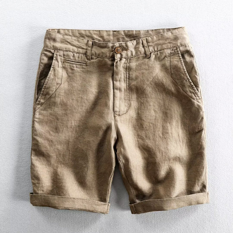 Manuel | Lightweight Linen Summer Shorts