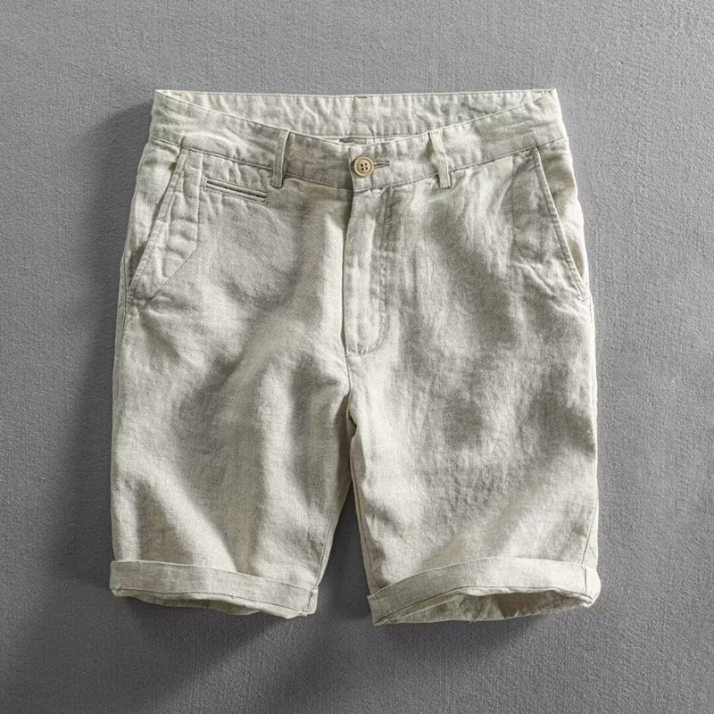Manuel | Lightweight Linen Summer Shorts