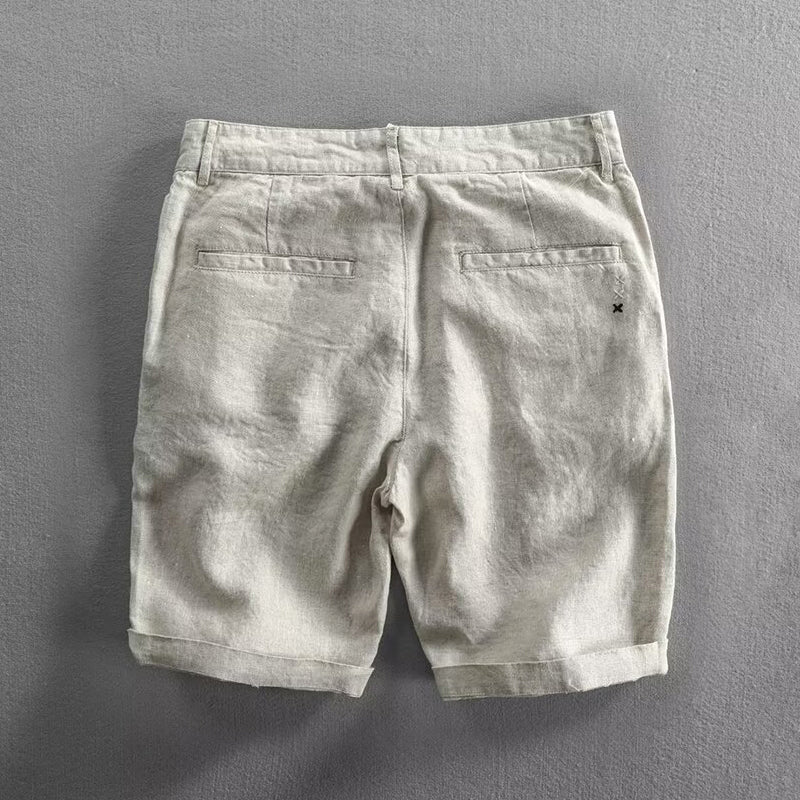 Manuel | Lightweight Linen Summer Shorts