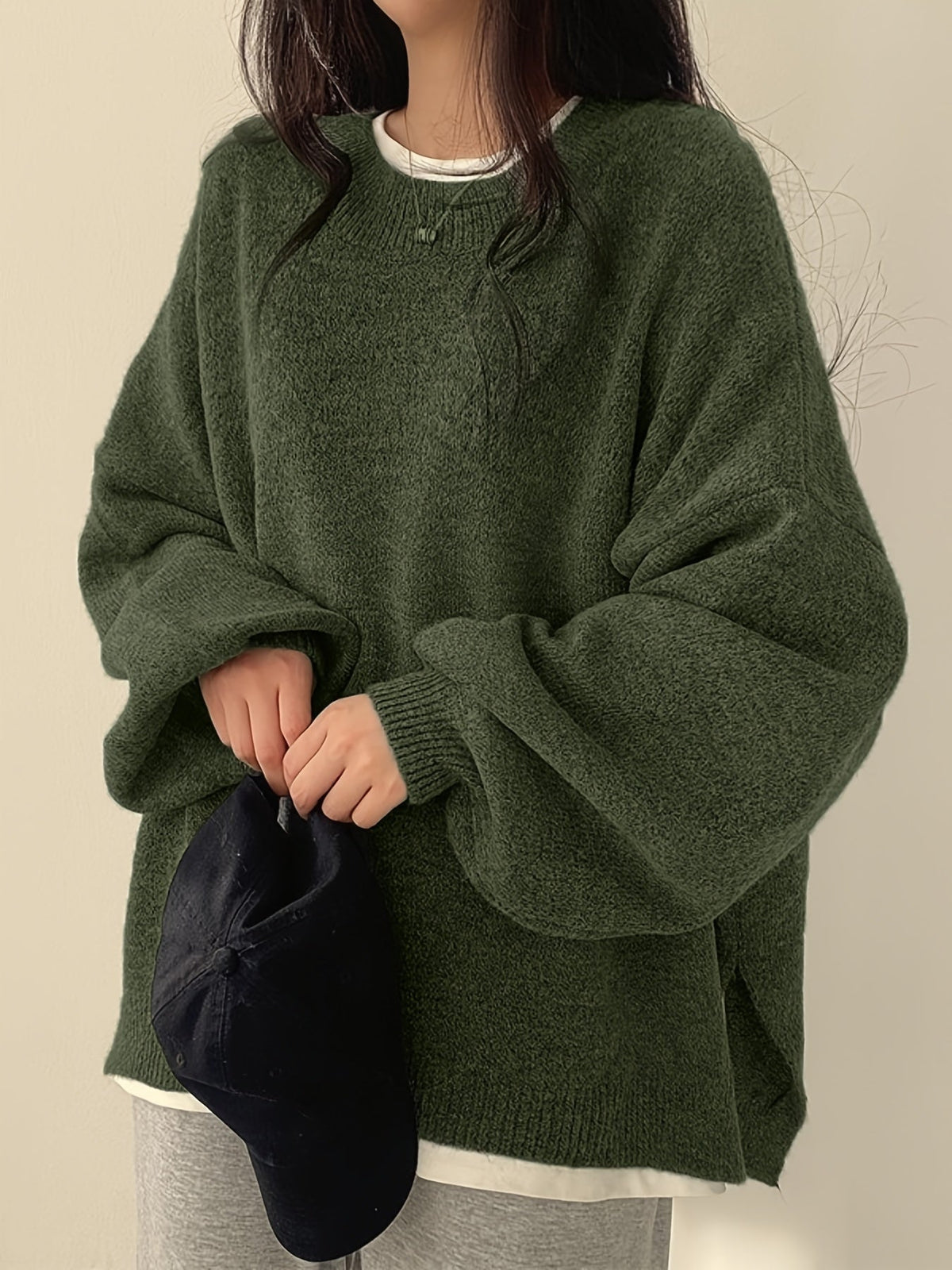 Marcelline | Relaxed Drop-Shoulder Sweater