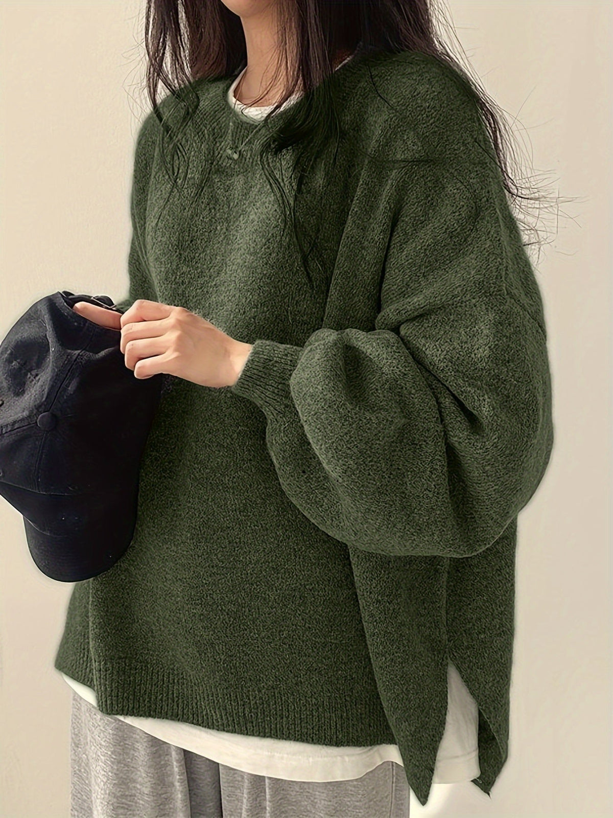 Marcelline | Relaxed Drop-Shoulder Sweater