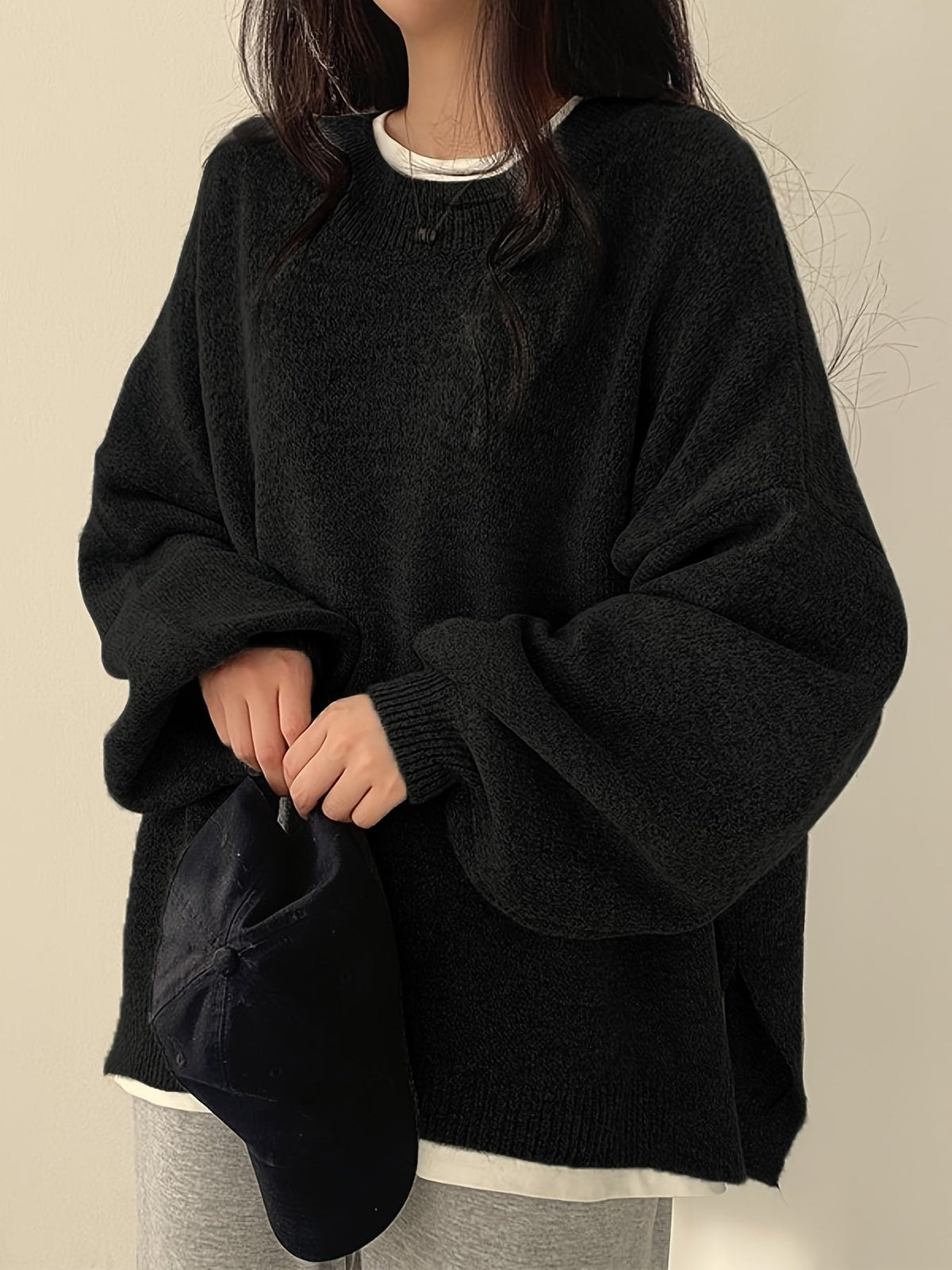 Marcelline | Relaxed Drop-Shoulder Sweater