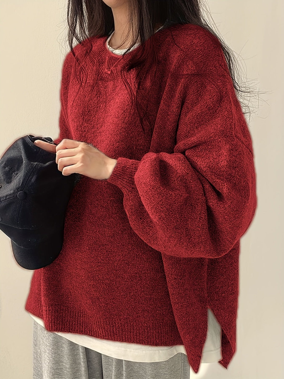 Marcelline | Relaxed Drop-Shoulder Sweater