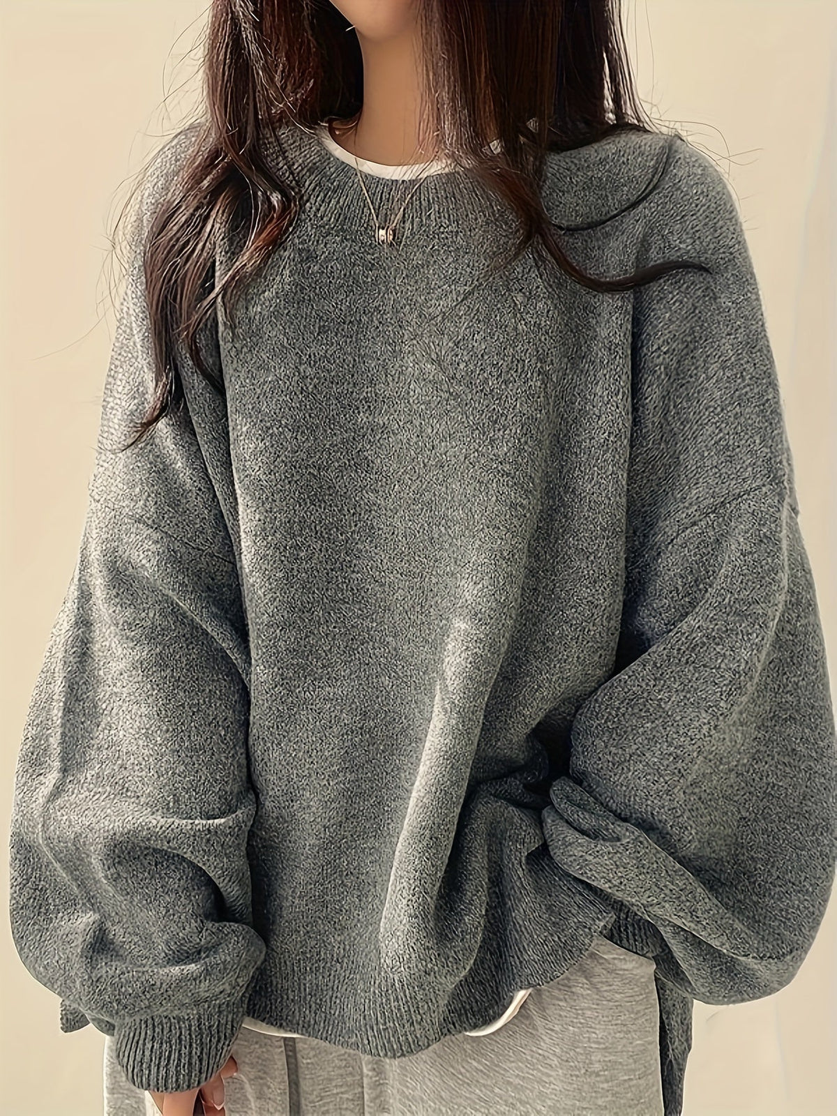 Marcelline | Relaxed Drop-Shoulder Sweater