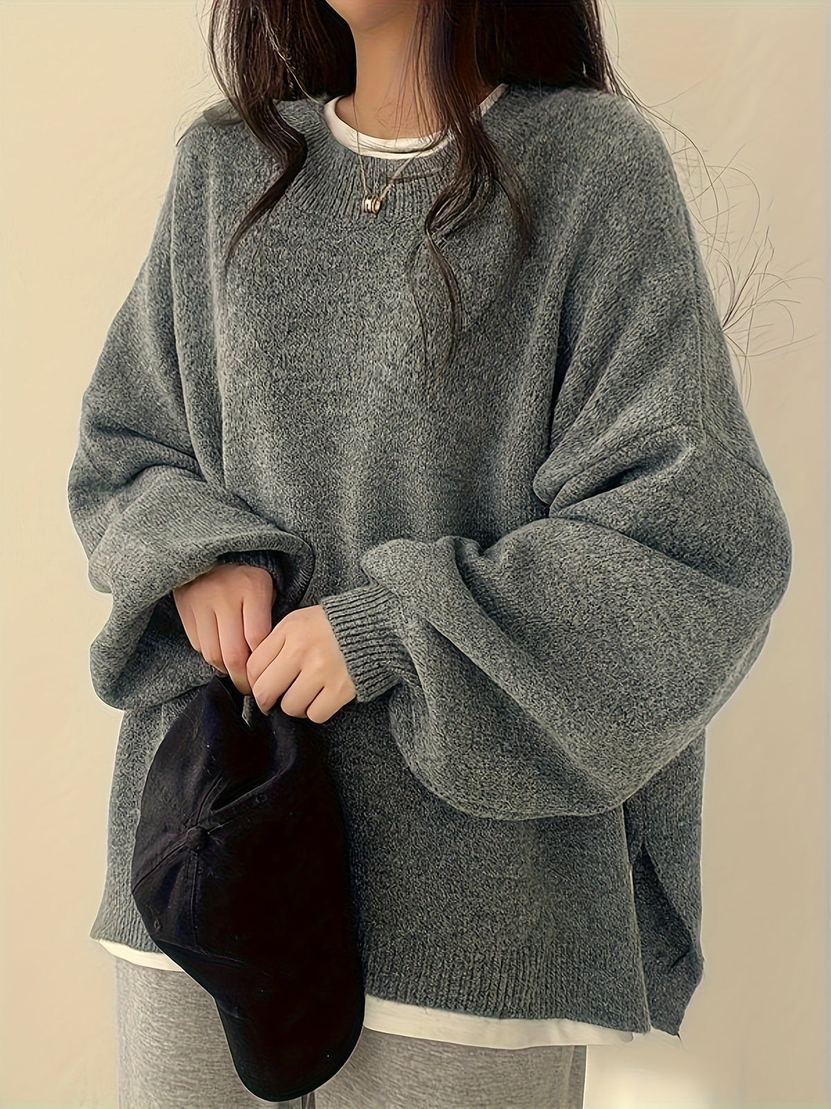 Marcelline | Relaxed Drop-Shoulder Sweater