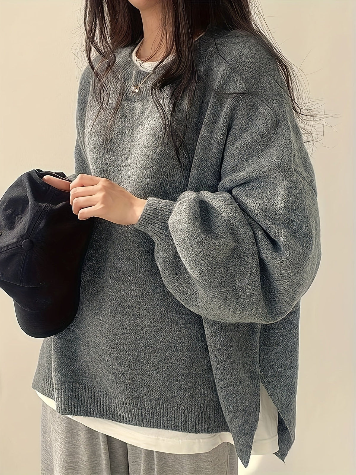 Marcelline | Relaxed Drop-Shoulder Sweater