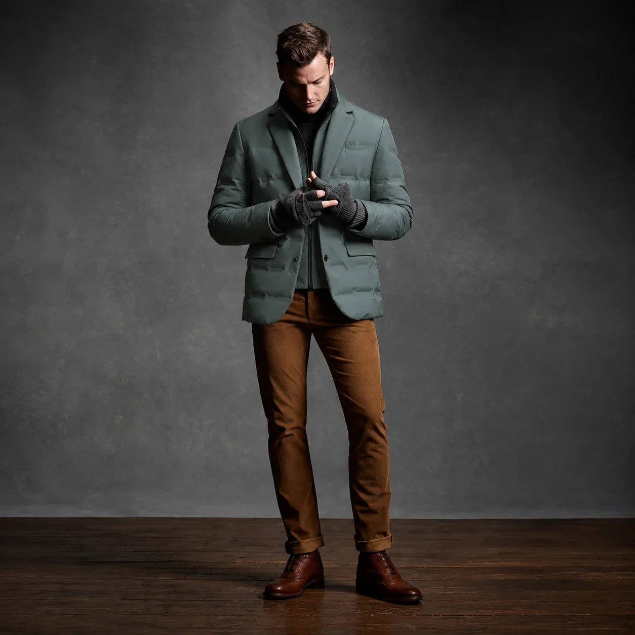 Marco urban down blazer - styled outfit