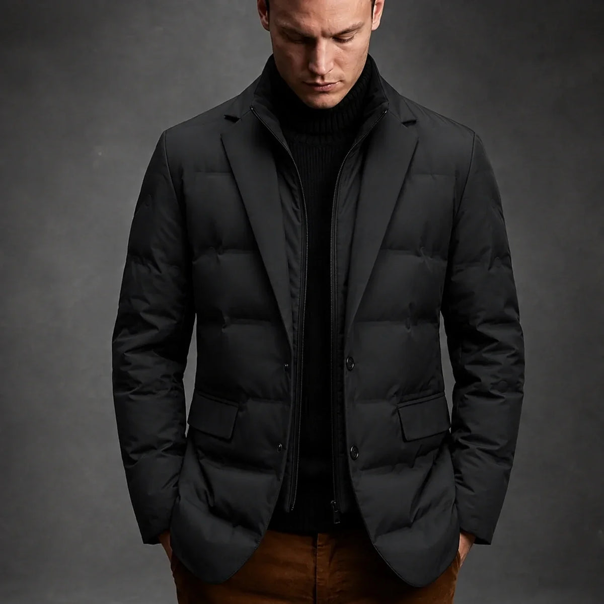 Marco urban down blazer - full look