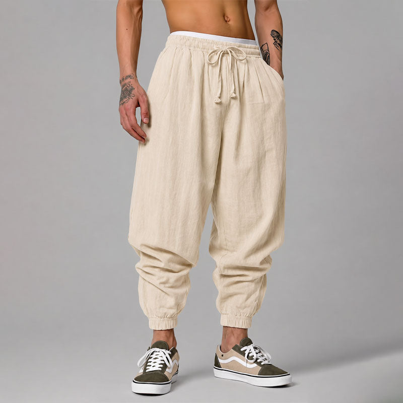 Marcus | Relaxed Drawstring Jogger Pants