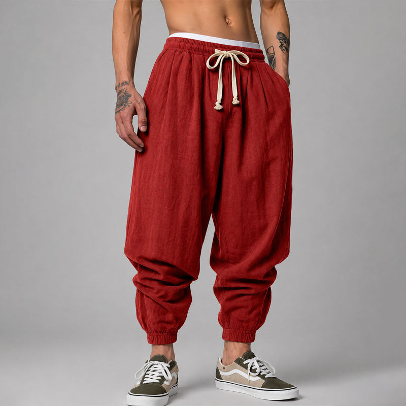 Marcus | Relaxed Drawstring Jogger Pants