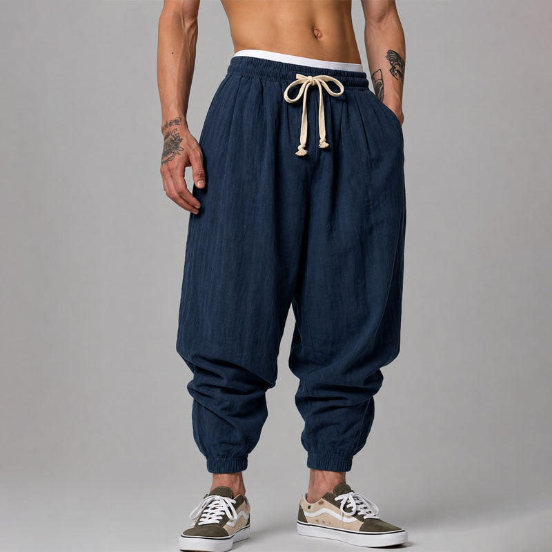 Marcus | Relaxed Drawstring Jogger Pants