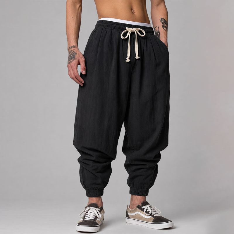 Marcus | Relaxed Drawstring Jogger Pants
