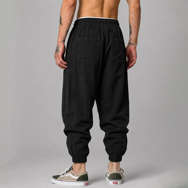 Marcus | Relaxed Drawstring Jogger Pants