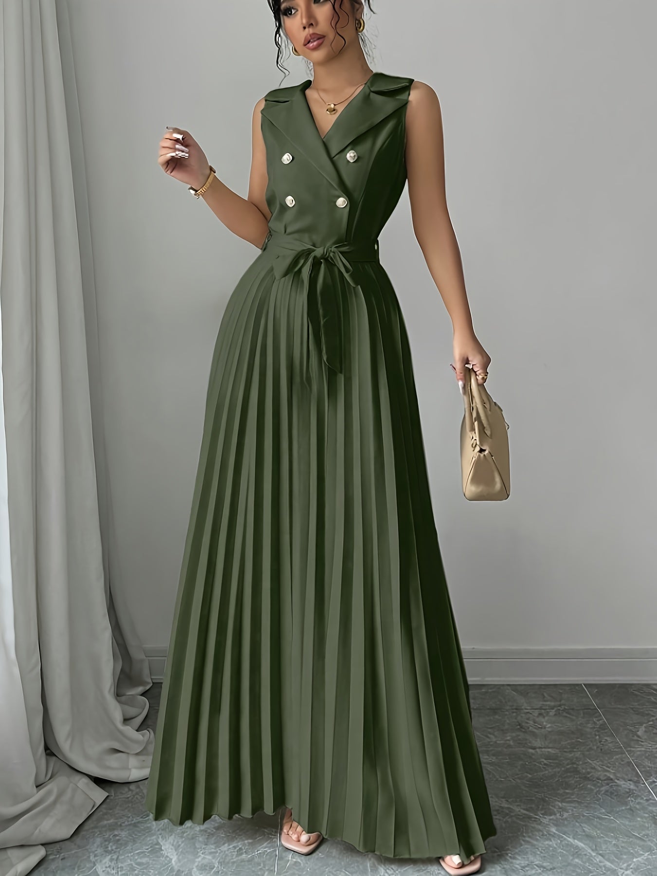 Marguerite fall blazer dress - front view