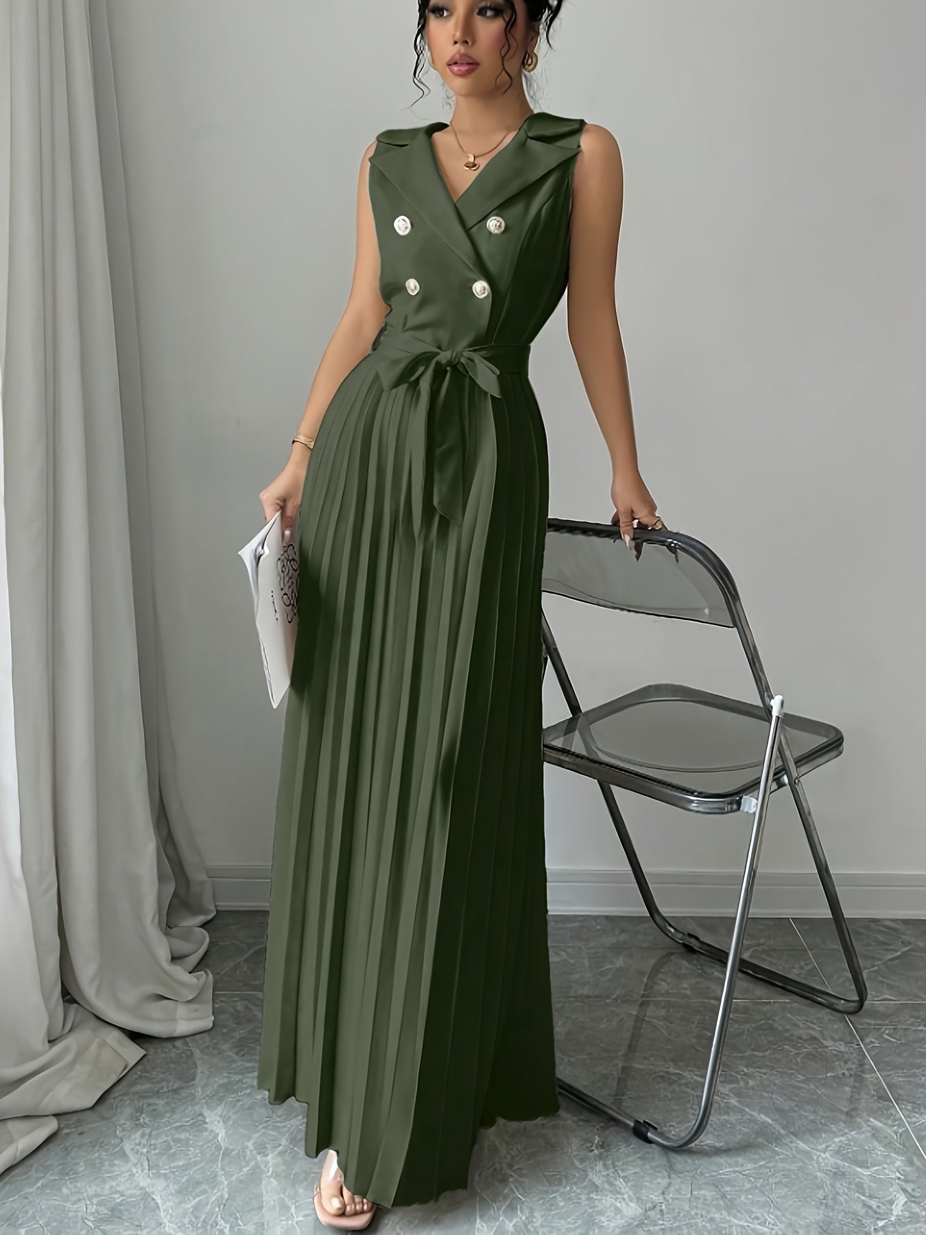 Marguerite fall blazer dress - hem detail