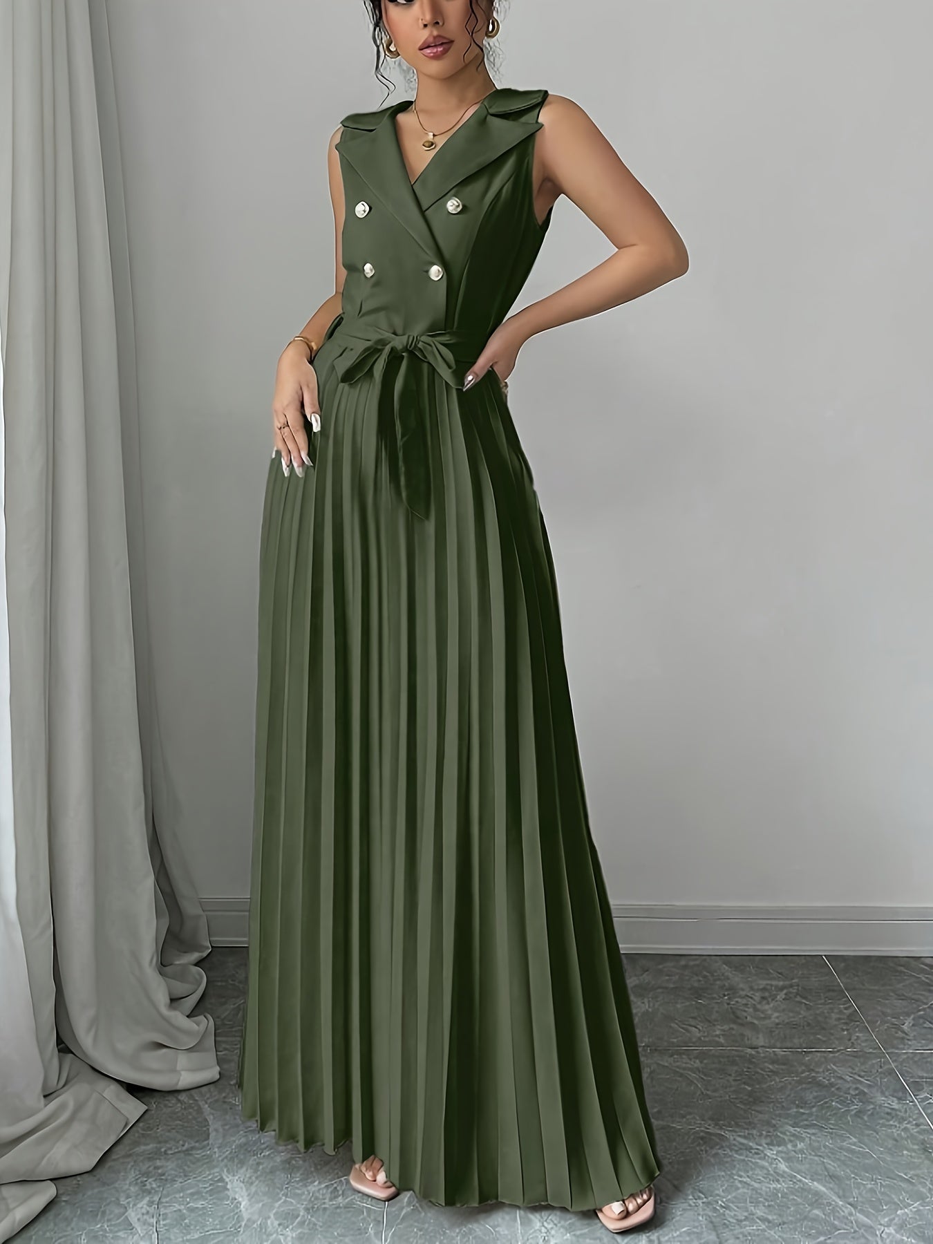 Marguerite fall blazer dress - styled outfit
