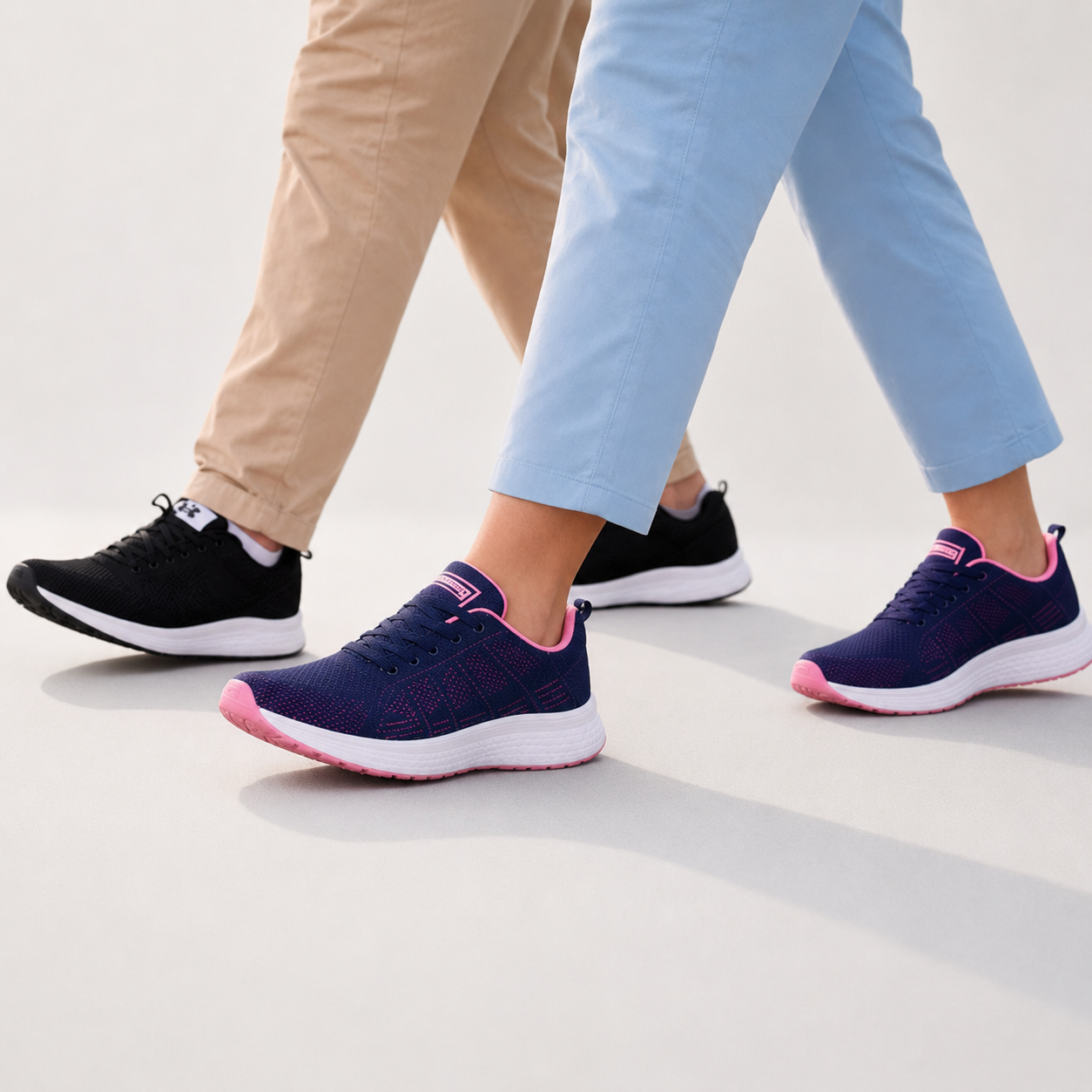 Marie orthopaedic cushioned sneakers - styled outfit